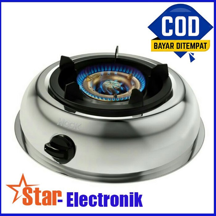 KOMPOR GAS HOCK 1TUNGKU MUTIARA GOLD