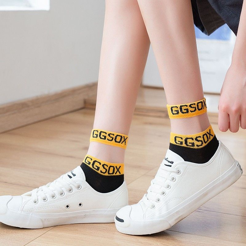 Ready kaos kaki GGSOX WANITA / KAOS KAKI PENDEK / KAOS KAKI KEKINIAN.