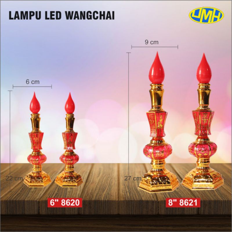 lampu meja led  wangchai altar sembahyang