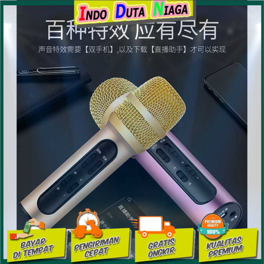 IDN TECH - Lewinner Microphone Condenser Live KTV Karaoke - BGN-C11