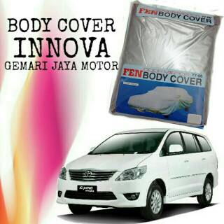 BODY COVER TOYOTA INNOVA  SARUNG MOBIL  INNOVA  SELIMUT 