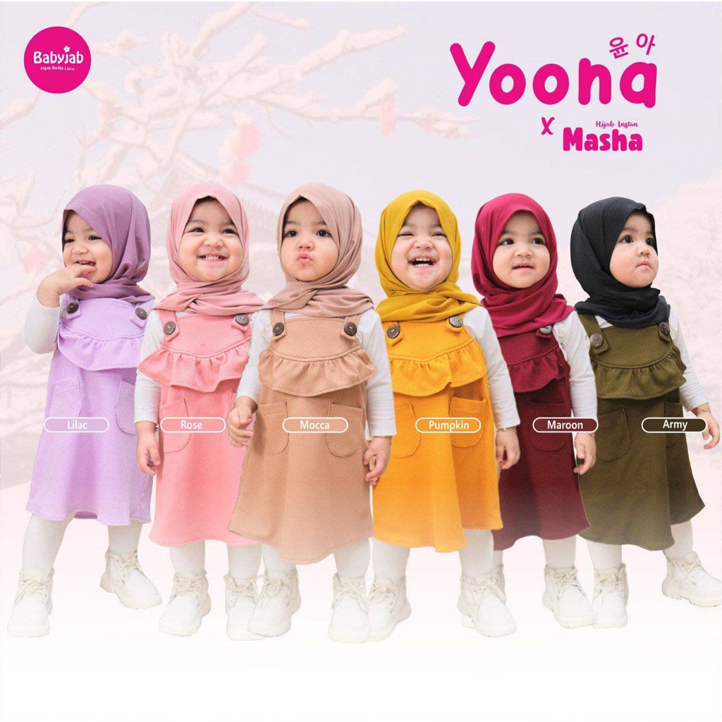 Tunik Yoona Baju Set Anak Perempuan Lucu by Babyjab KOREAN CASUAL STYLE