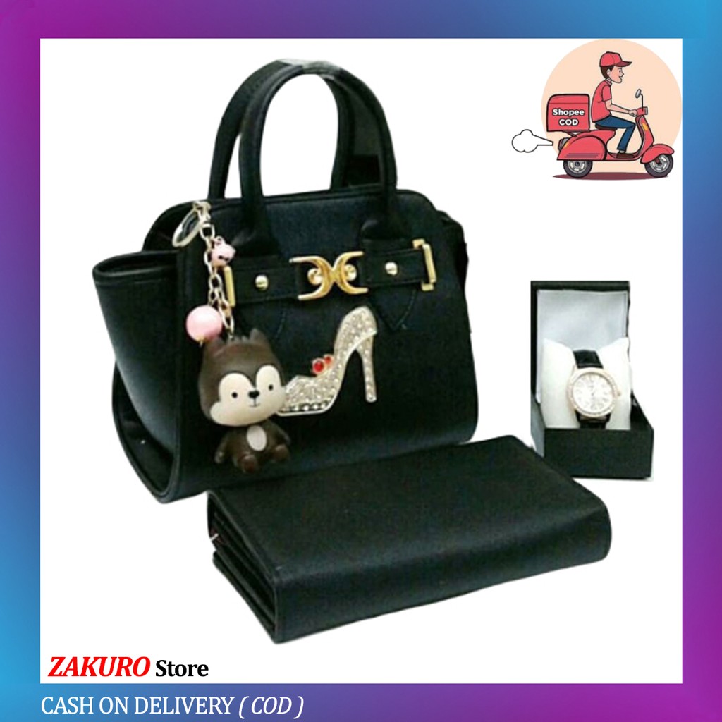 Sophie Paris Tas Selempang Wanita Alaqua Maroon T5624M2 i.204812 B7I2 Tas Batam Cewek Keren t M