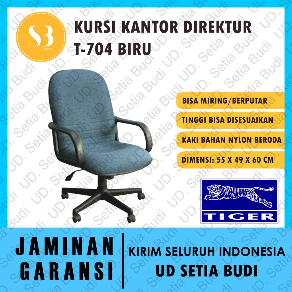 Kursi Kantor Direktur Hidrolis Tiger T-704