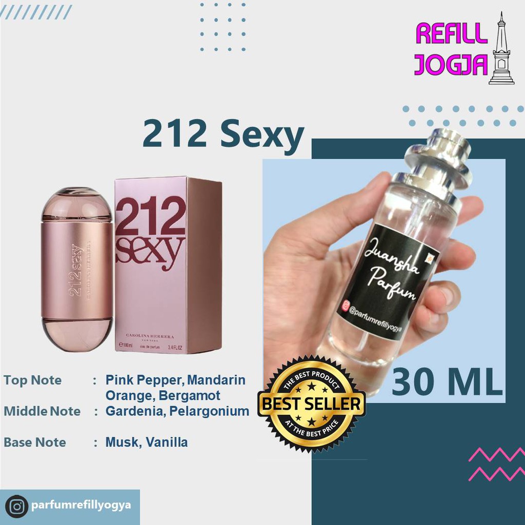 Parfum 212 SEXY | Inspired by 212  | parfum | unisex | 30 ml | edp