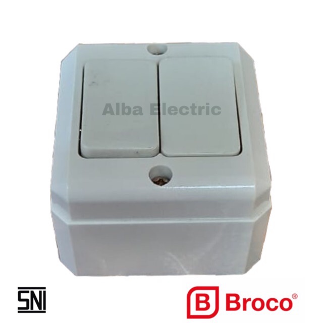 BROCO OB SAKLAR SERI / BROCO SAKLAR SERI / DOUBLE SWITCH BROCO