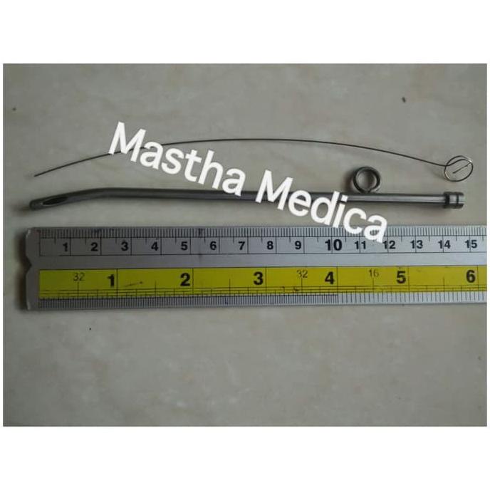 Metal Kateter Besi stainless steel Catheter Urine 12 FR Renz