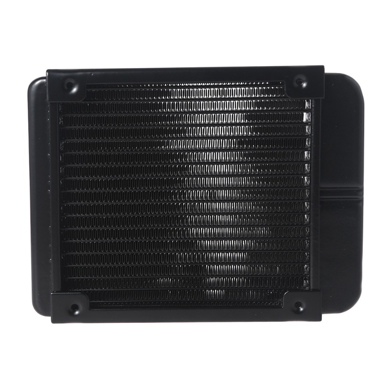 Bt Multiport G1/4Benang Radiator Aluminium 120mm Untuk Sistem Pendingin Air Komputer