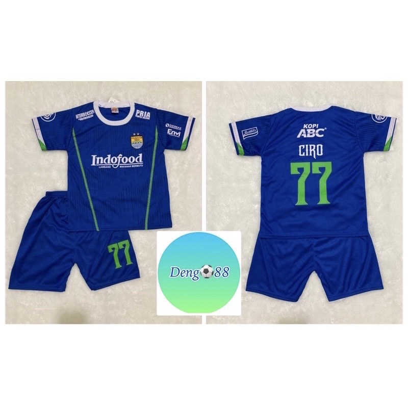 SETELAN ANAK PERSIB BANDUNG KIDS / BAJU BOLA ANAK
