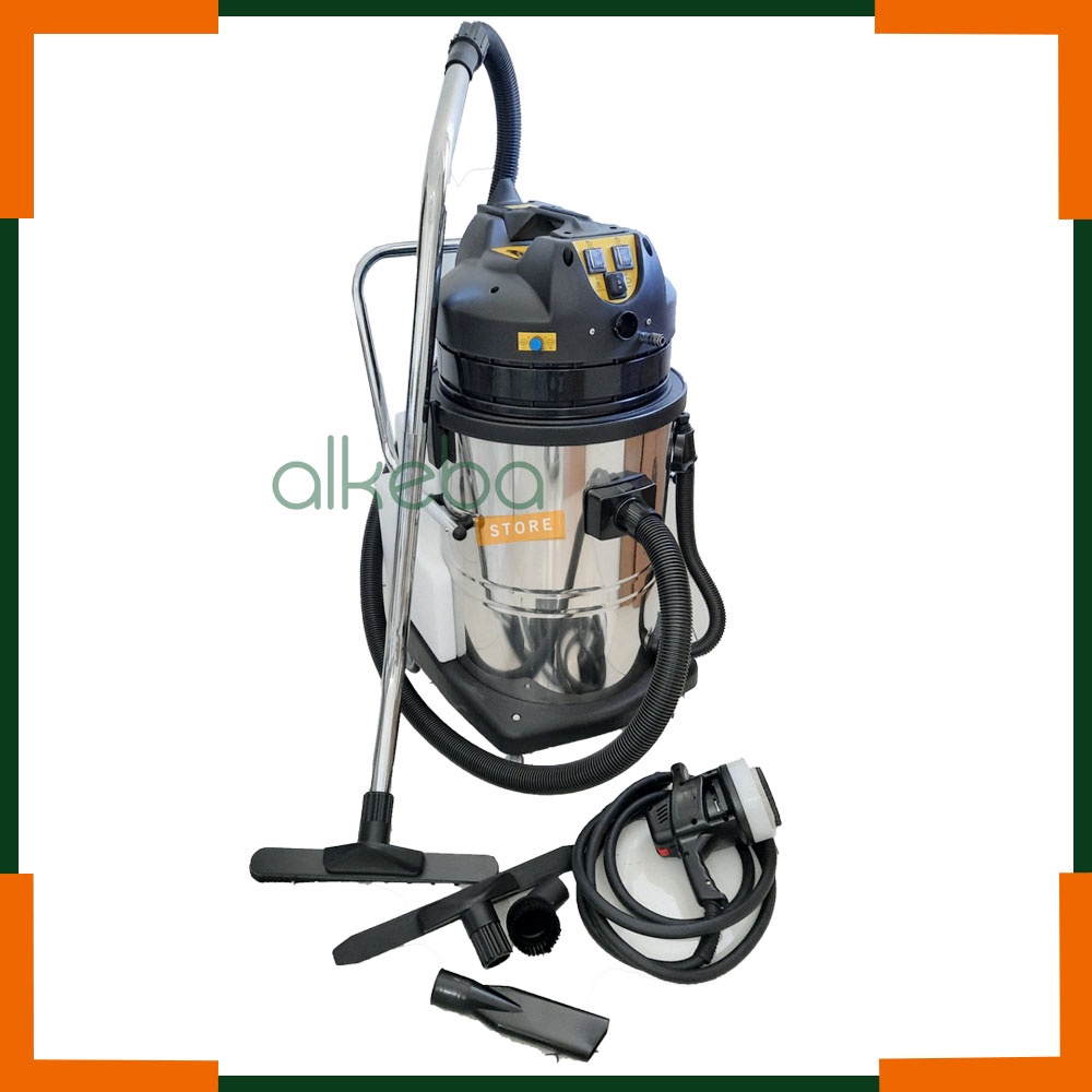 Mesin Vacuum Cleaner 80 Liter Wet &amp; Dry 3 Motor / sedot debu industry