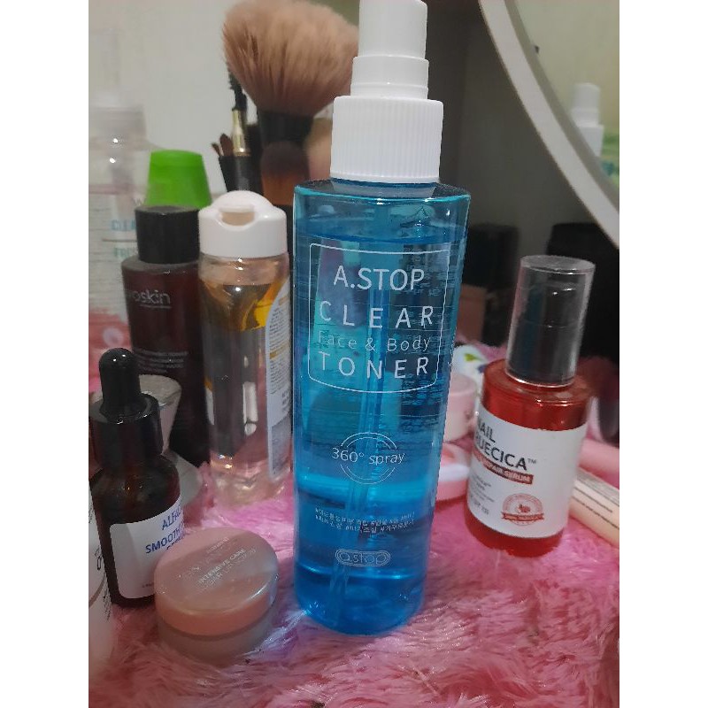 A stop clear face & body toner