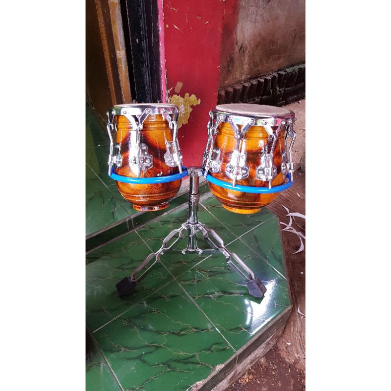 Kempul Dangdut Koplo Ring V8 V6 Kayu Nangka Warna Bakaran