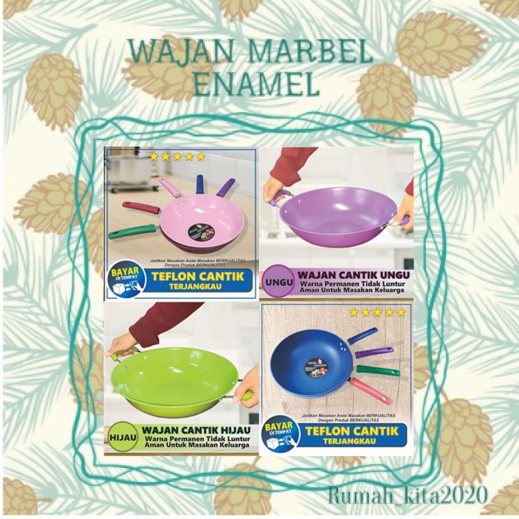 Promo Gambar Wajan Enamel