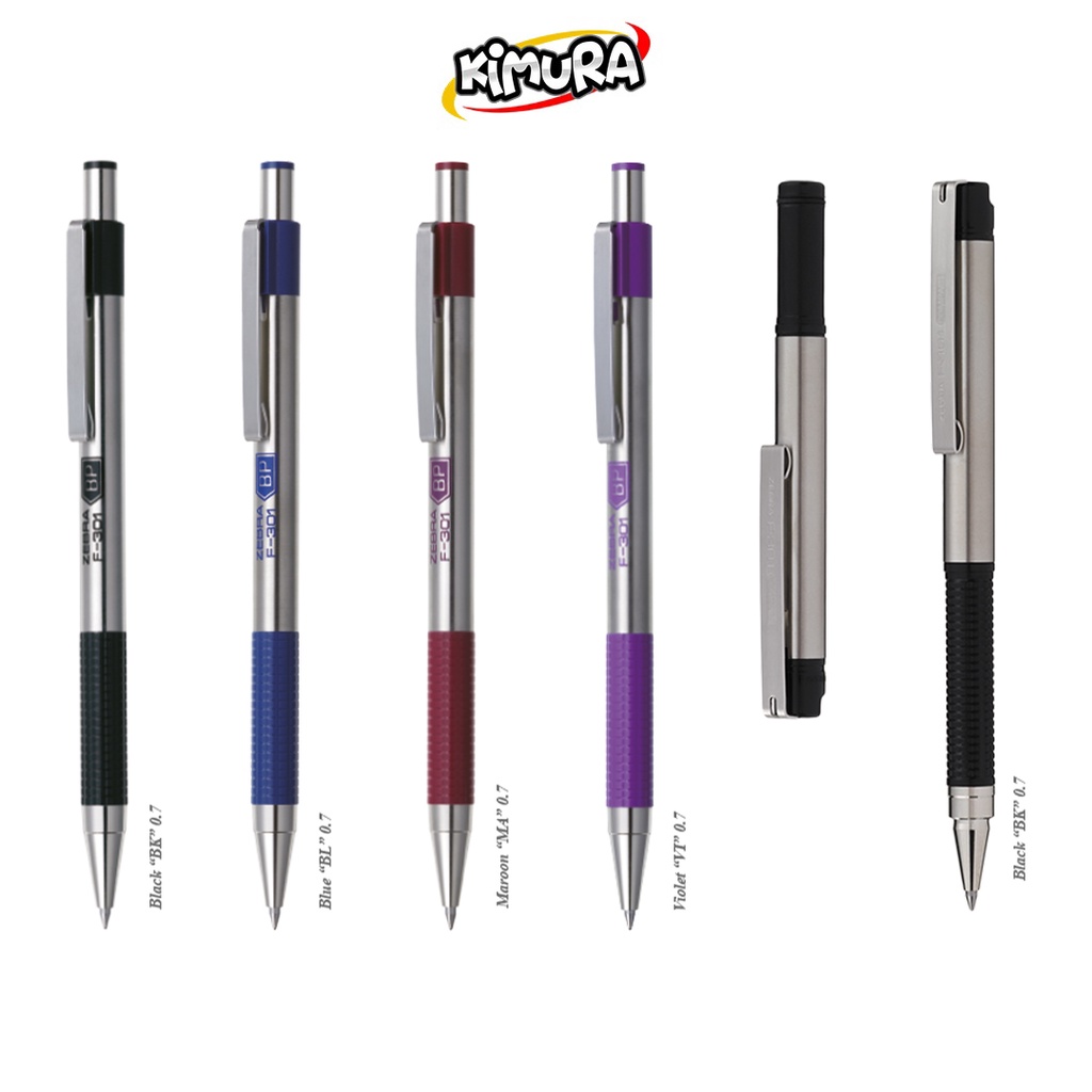 

BOLPOIN VIRAL JOKOWI ZEBRA F-301 COMPACT BLACK F301
