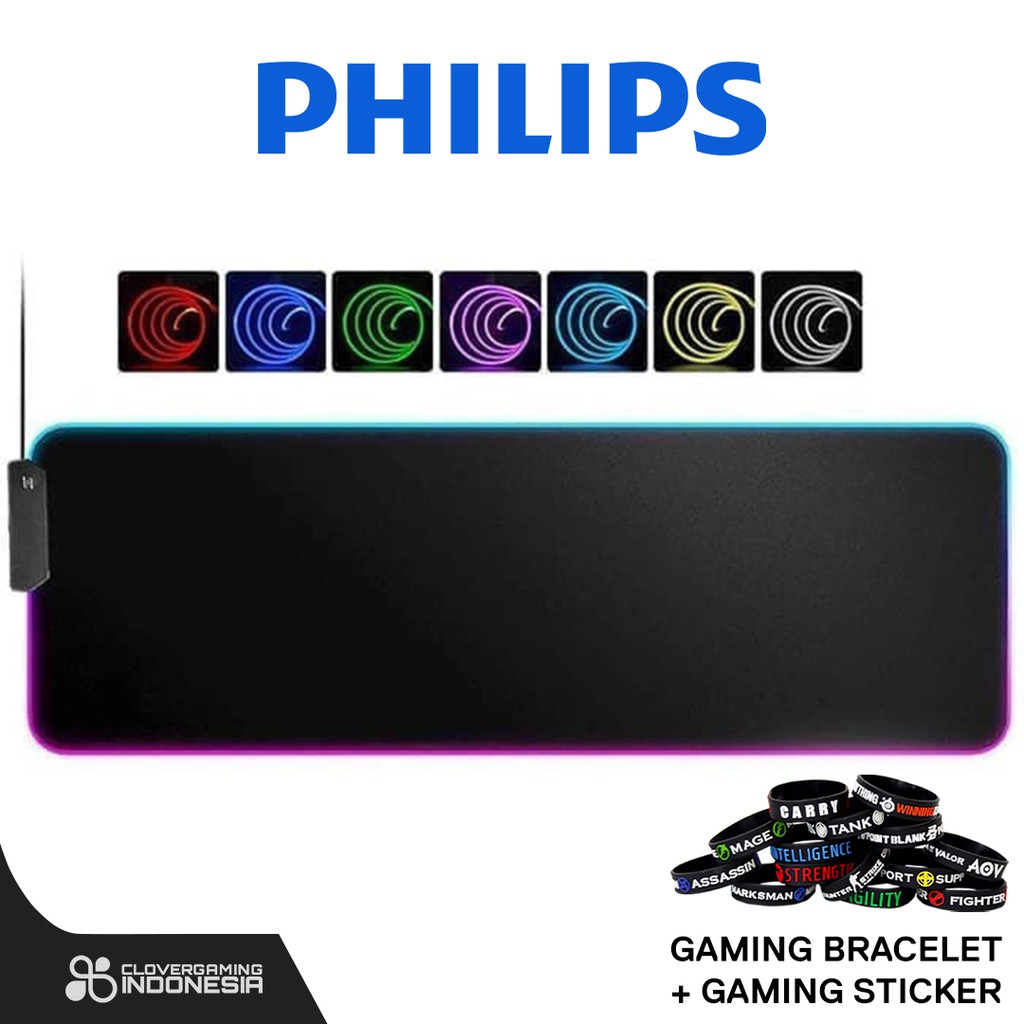 Philips Mousepad RGB Extended SPL7204 - Gaming Mousepad