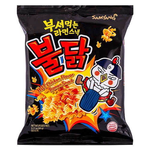 

Samyang Green Hot Chicken Flavor / Snack Rasa Ayam Pedas 90 gram