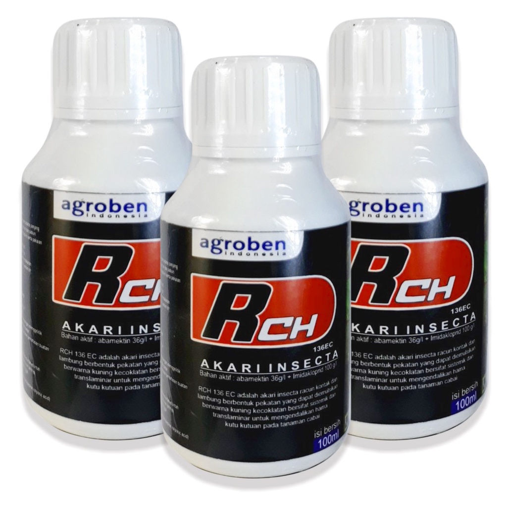 RCH 136 EC (Pestisida) Abamectin Imidakloporid 100 ml By AgroMulyoTech | Pestisida kutu-kutuan