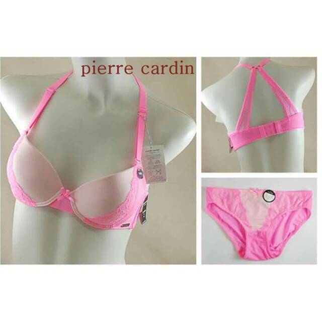 Bra Set Pierre Cardin Ukuran 34B CD M Tali bisa lurus maupun silang