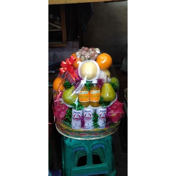 

parcel buah jumbo C1000 2 dan susu 3