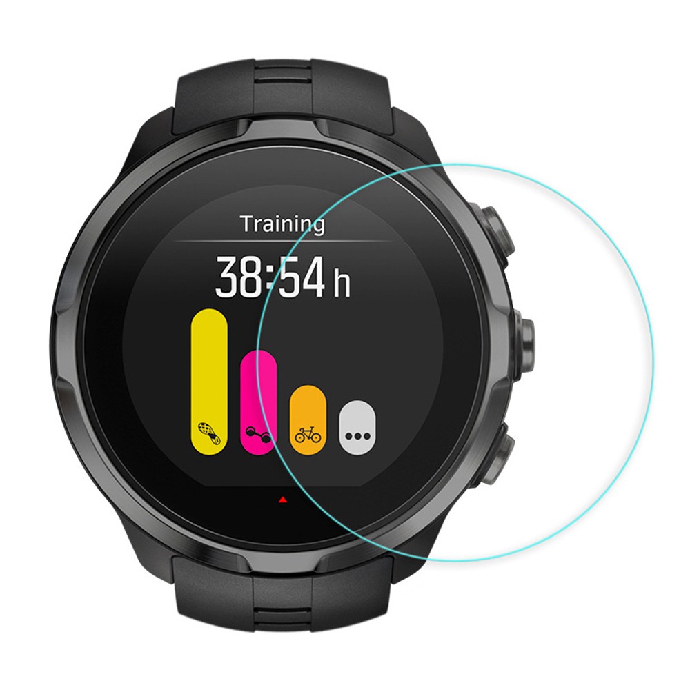 Pelindung Layar Tempered Glass 9h 2.5d Premium Untuk Smartwatch Suunto 9 Baro Sports