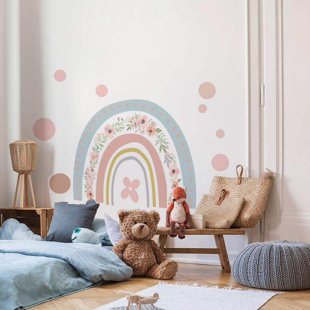 [Elegan] Stiker Dinding Wall Art Perekat Diri Ruang Tamu Kamar Anak Nursery Decals