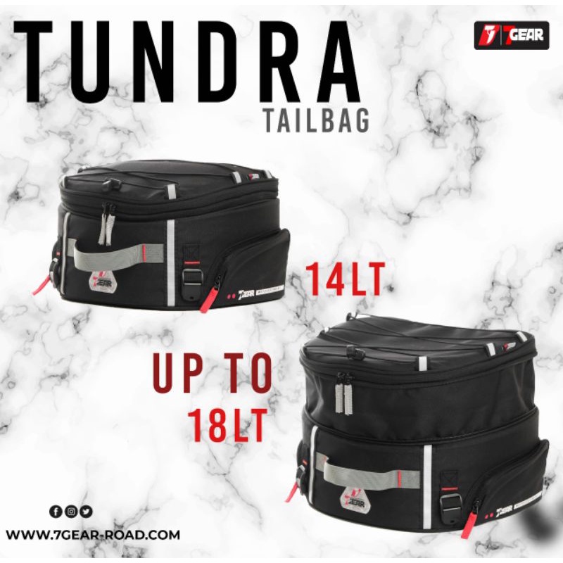 TAS MOTOR 7 GEAR TUNDRA TAILBAG SEATBAG TAS JOK MOTOR UNIVERSAL SEATBAG TAILBAG TUNDRA 7GEAR ORIGINA