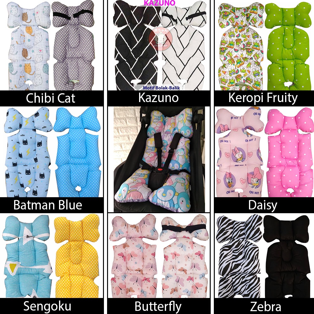 UNIVERSAL Alas STROLLER PAD stroler carseat bouncer Akachan kereta dorong seat pad borny liner spad