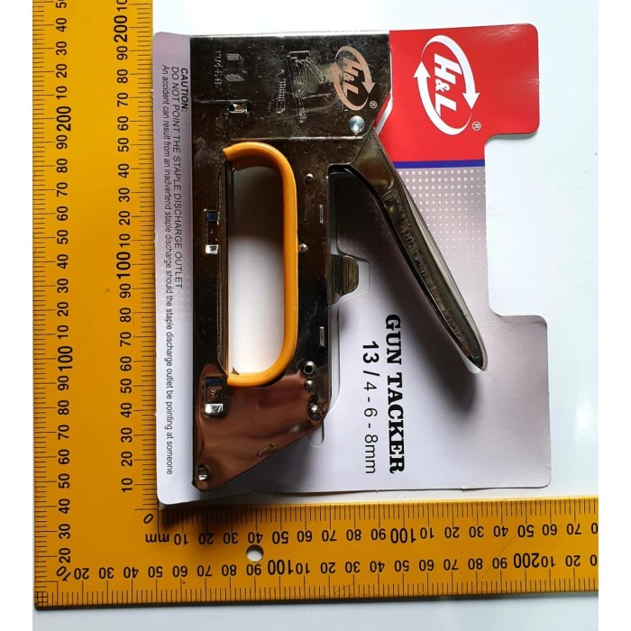 

(BISA COD) PRO NANKAI Staple Staples Steples Gun Tembak Jok Kulit Tacker 4 6 8mm