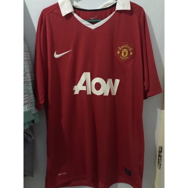 jersey manchester united home 2010 2011 mu home