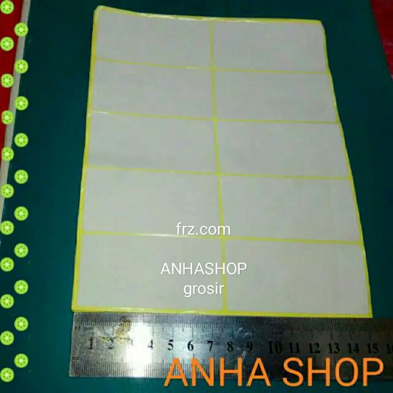 

Stiker nama . Label lembaran . kertas label lembaran . murah .