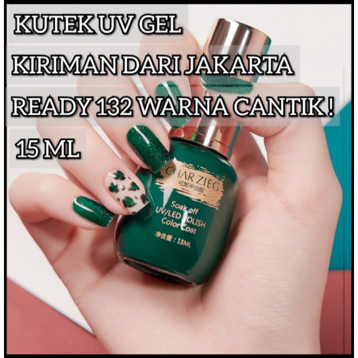 A51-A4100 CHARZIEG - Kutek UV gel kutek gel pewarna kuku gel Soak (Part 2)