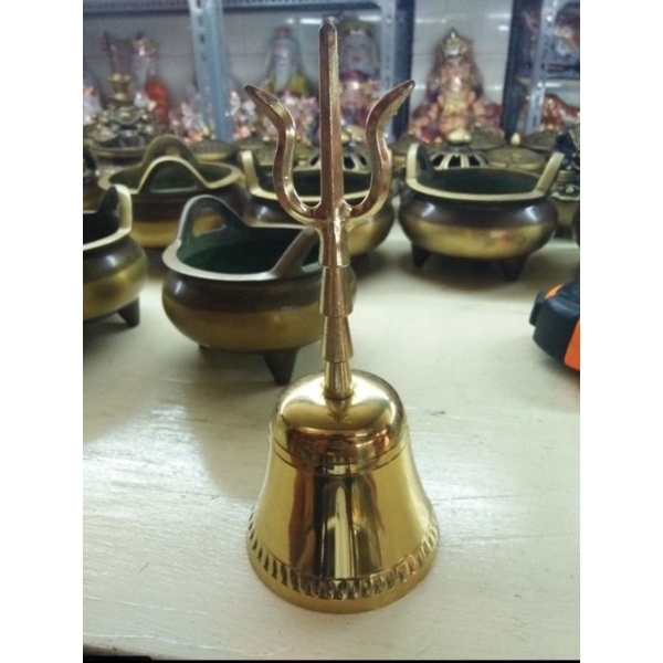 lonceng puja ritual taoisme 7 inch