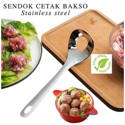 Sendok Cetak Bakso Stainless Murah