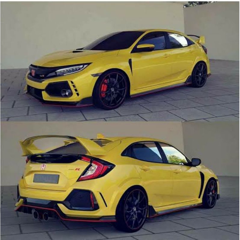 spoiler Honda civic turbo