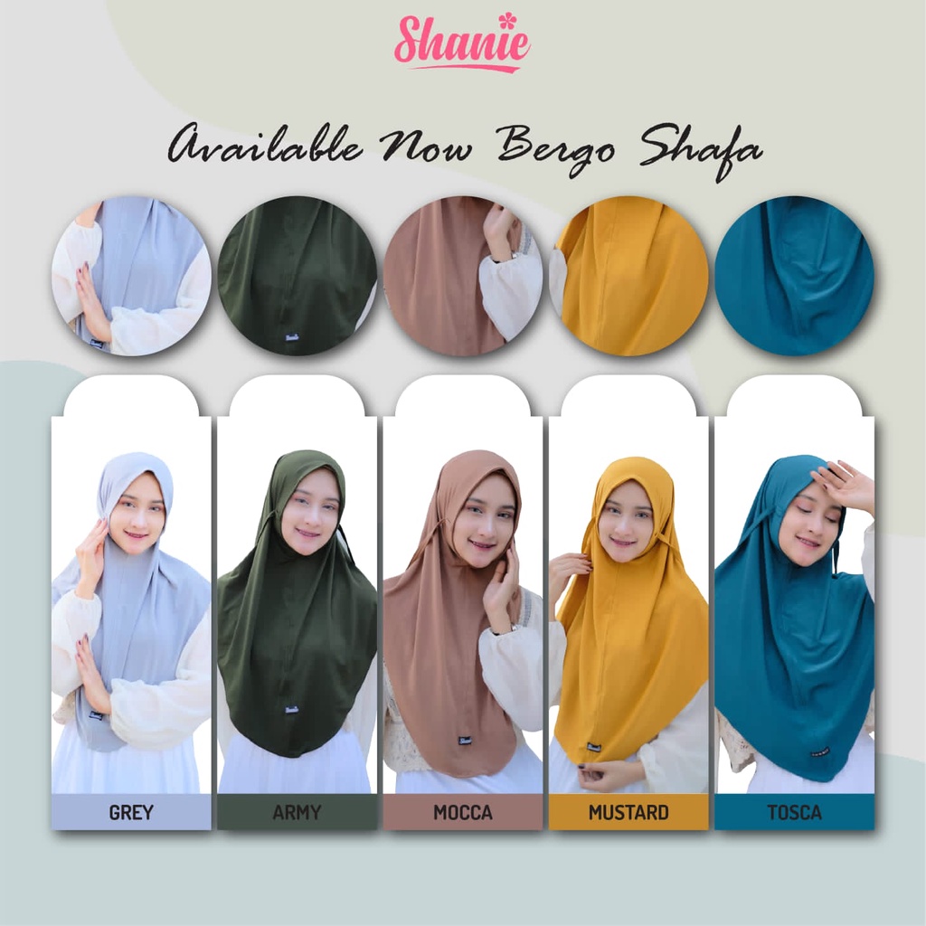 Jilbab Instant Premium by Shanie Warna Cream