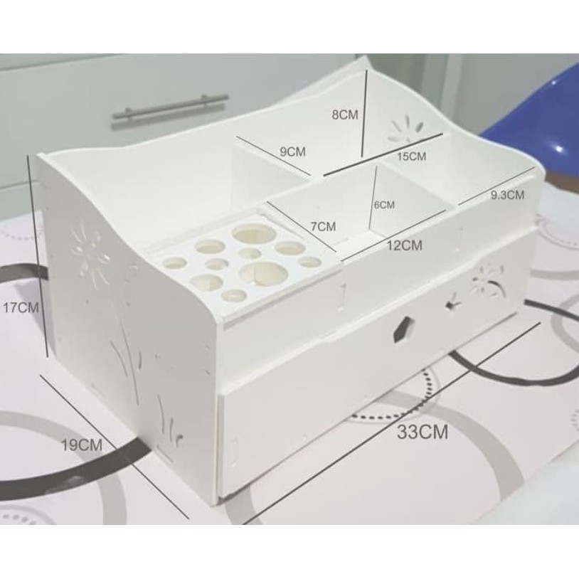 Rak Kosmetik Storage Organizer Rak Aksesoris Dandan Storage Box Serbaguna