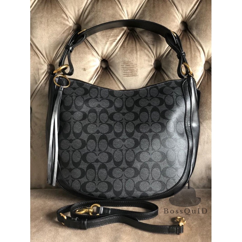 Coach Sutton Hobo Midnight Navy