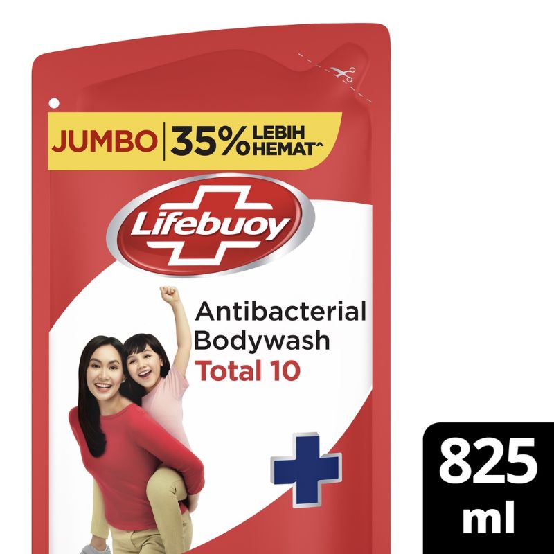 Lifebuoy Sabun Mandi Cair 825 ml All Varian Merah kuning Biru 825ml New Kemasan Refill 850ml / 900ml