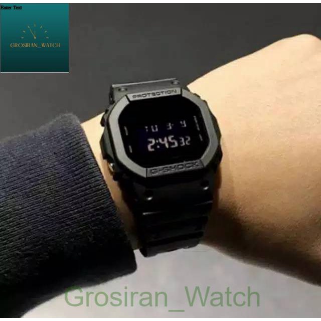 Jam Tangan Pria Sporty Casio Gshock GLS5600 Black [G_W]