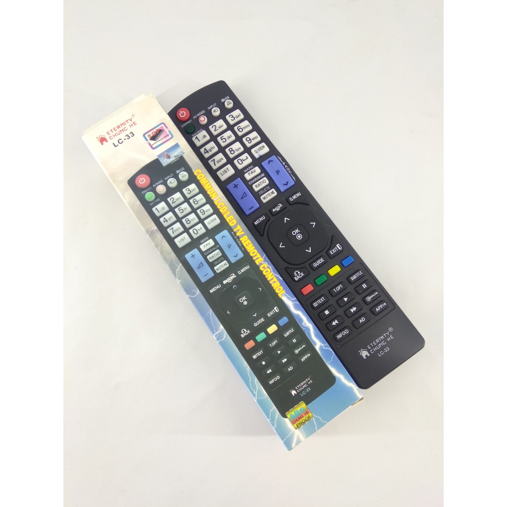 Remot Remote TV LG LCD LED Plasma Multi Universal | Shopee   