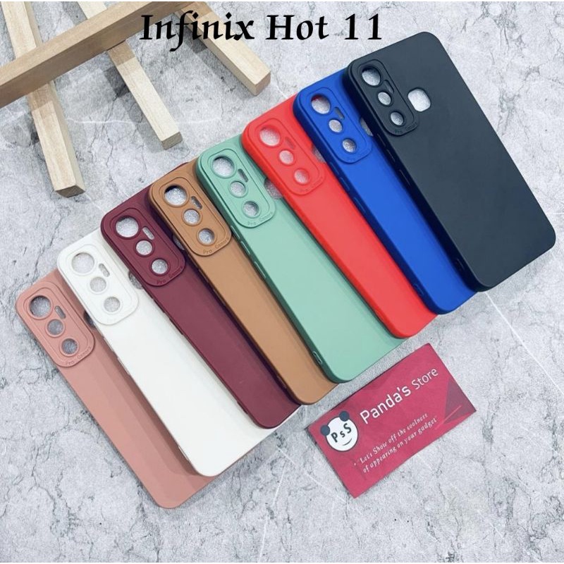 Softcase Pro Camera Infinix Hot 11 Candy Case Full Color 3D Silikon TPU