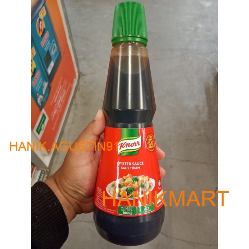 

Knorr oyster saus tiram 1000gr