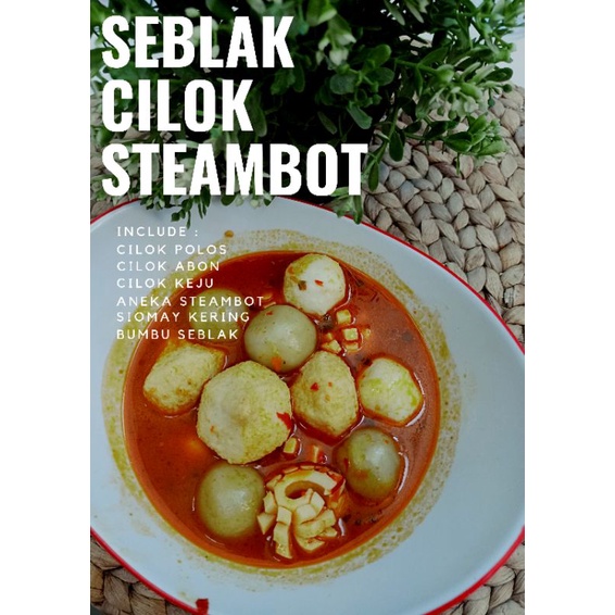 

Seblak Cilok Steamboat PREMIUM instan 350 gr Rumah Aci 180