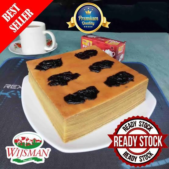 

KUE LAPIS LEGIT SPECIAL WIJSMAN PRUNES / PLUM 20 X 20 cm