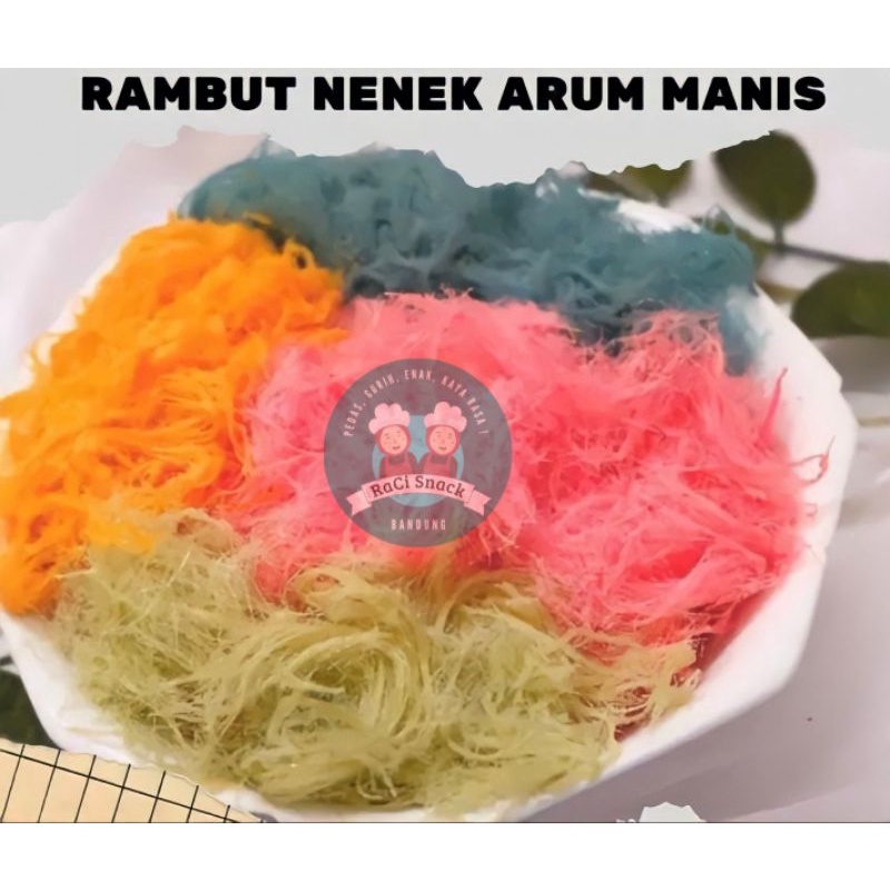 

Arumanis rambut nenek mix 4 rasa/aromanis/rambut nenek kemasan pouch