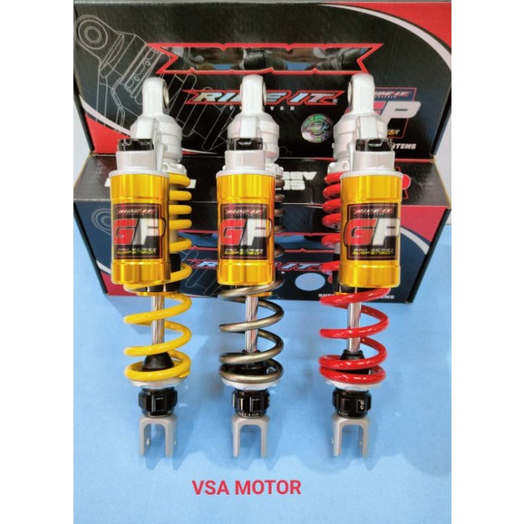 shock breaker/shock tabung atas belakang ride it gp 188 matic 330mm Vario 125/150/Beat fi/scopy fi