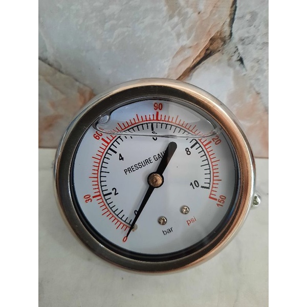 PRESSURE GAUGE 10  bar