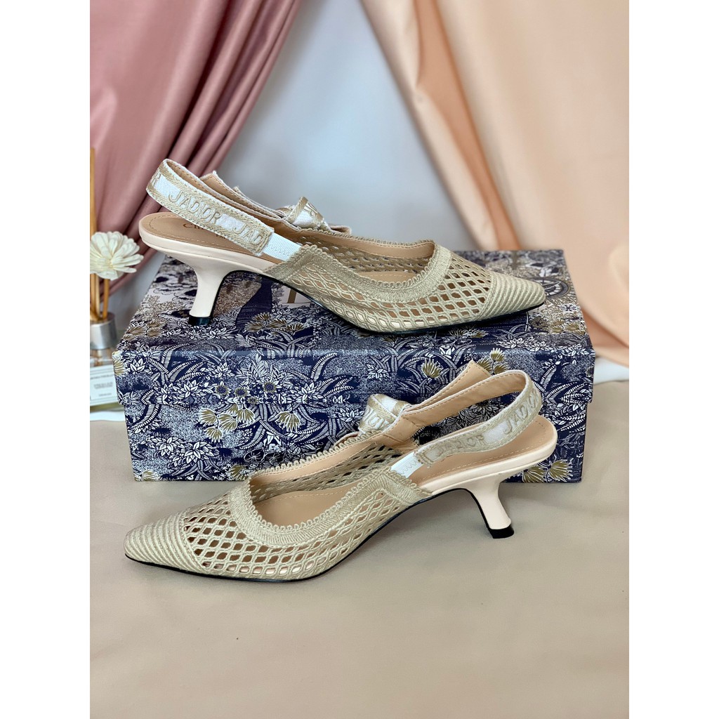 SEPATU WANITA DS016 SLINGBACK PUMPS PREMIUM IMPORT
