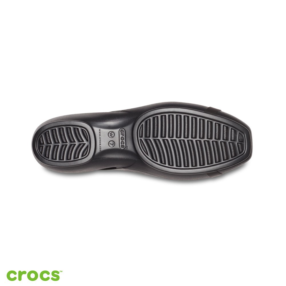 Crocs Women's SLOANE EMBELLISHED Flat - Gold/Black