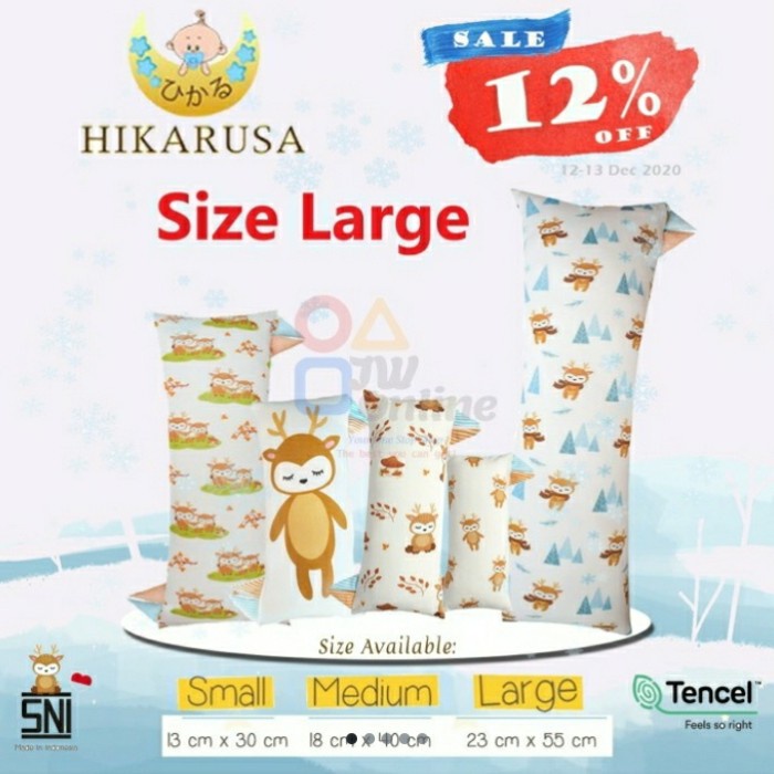 HIKARUSA BOLSTER BUDDY LARGE GULING HIKARU